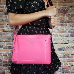 Kate spade Thompson Street Tatum flamingo bag